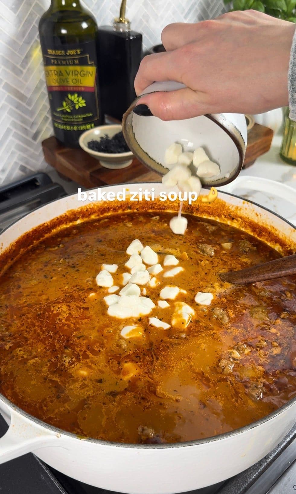 Baked Ziti Soup