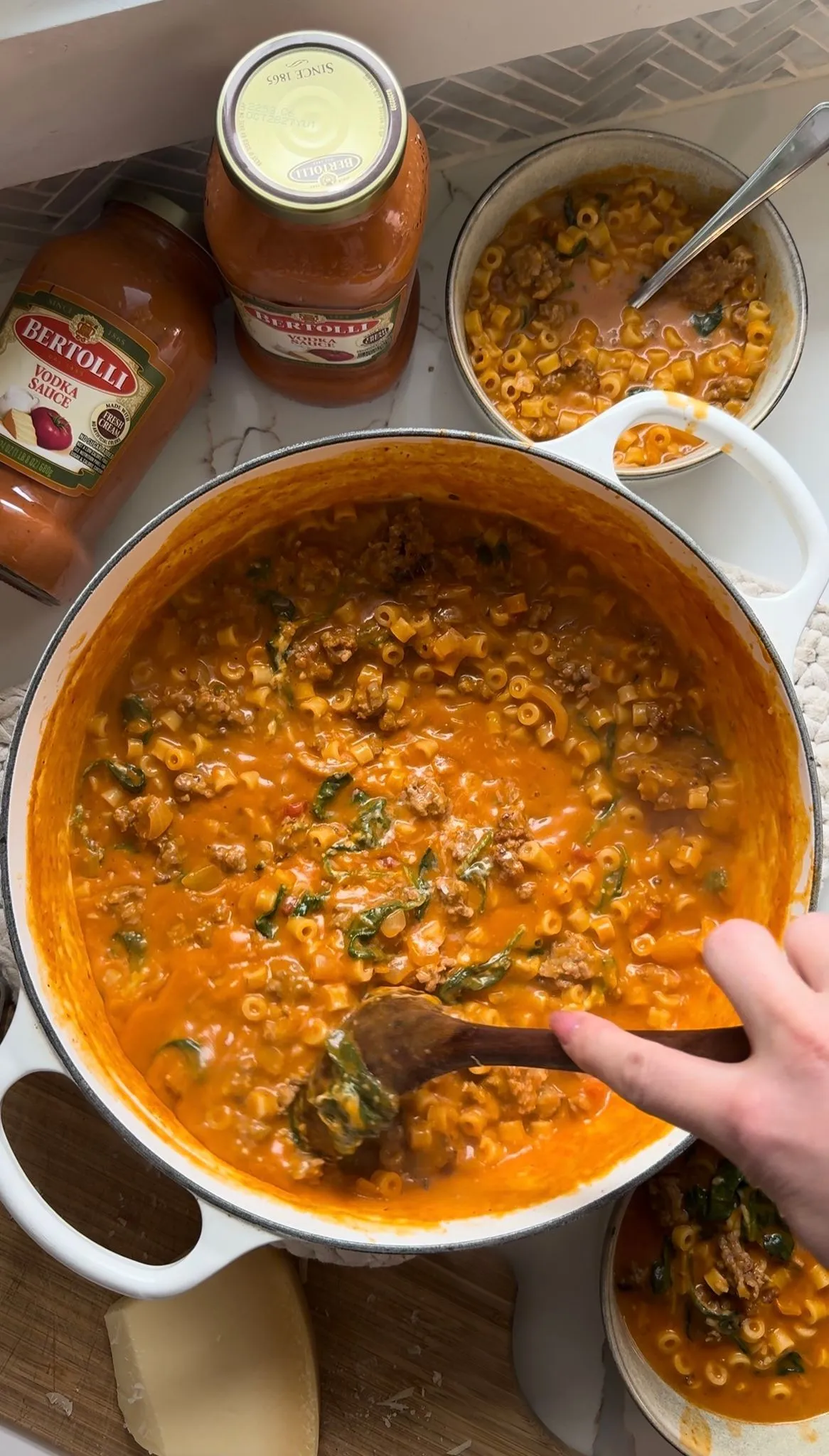 Vodka Sauce Soup