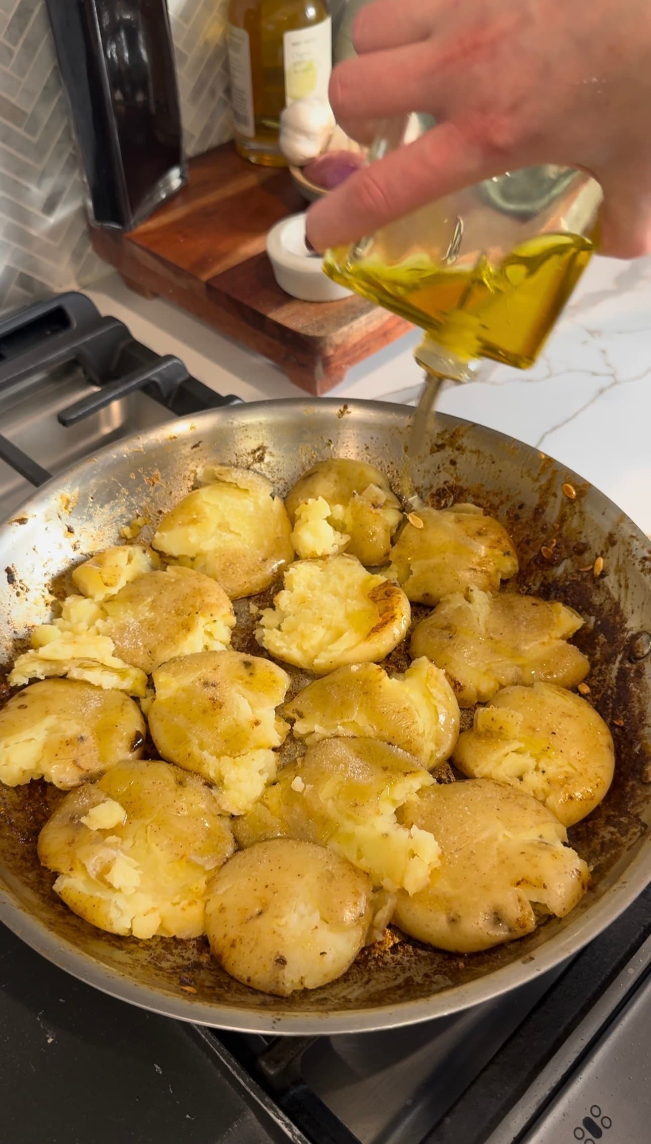 Crispy Taco Potatoes with Zucchini & Ground Beef