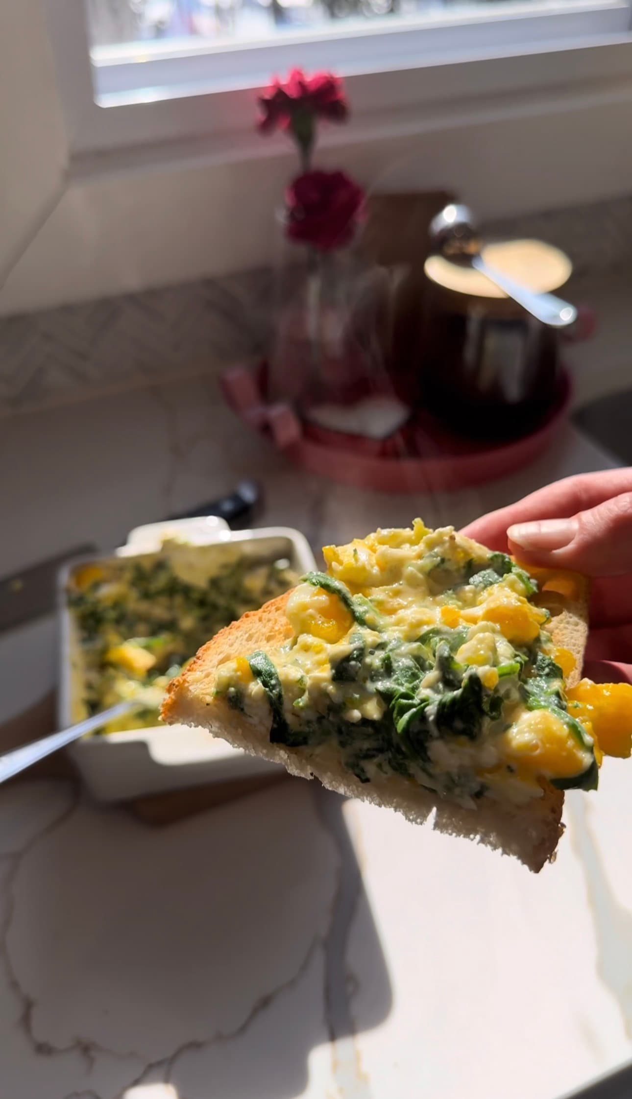 Feta Egg Bake