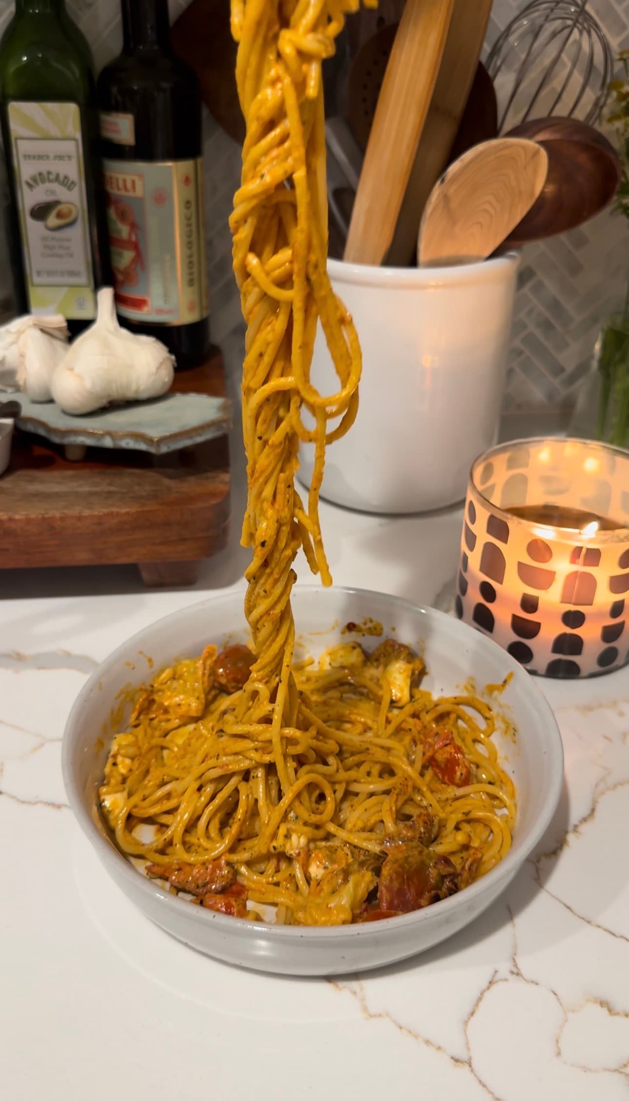 Sun dried tomato Pasta