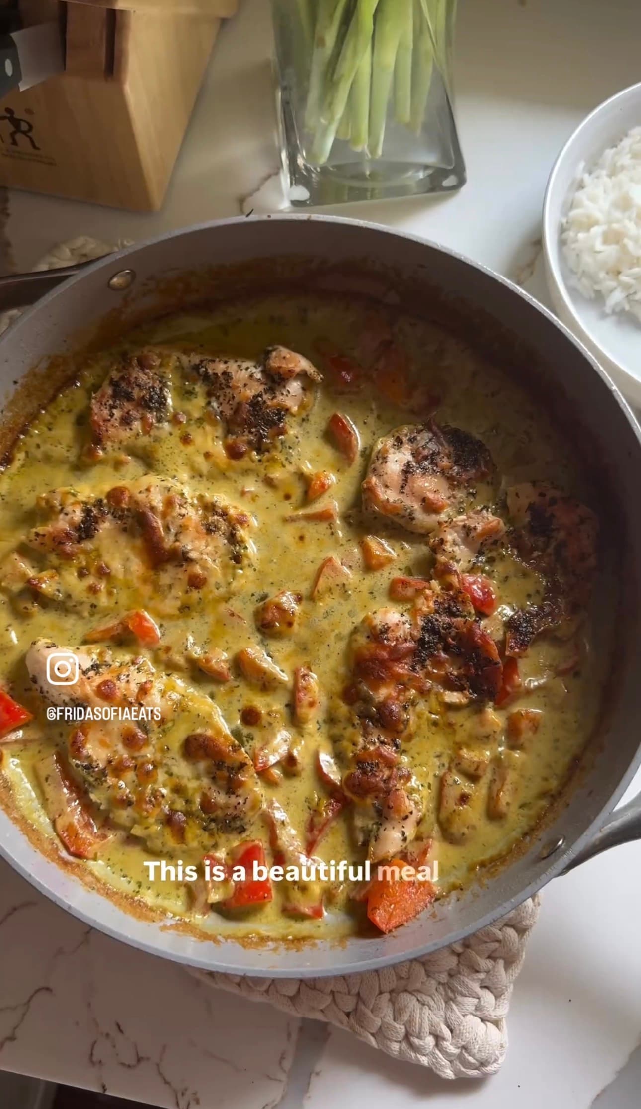 Creamy Pesto Chicken