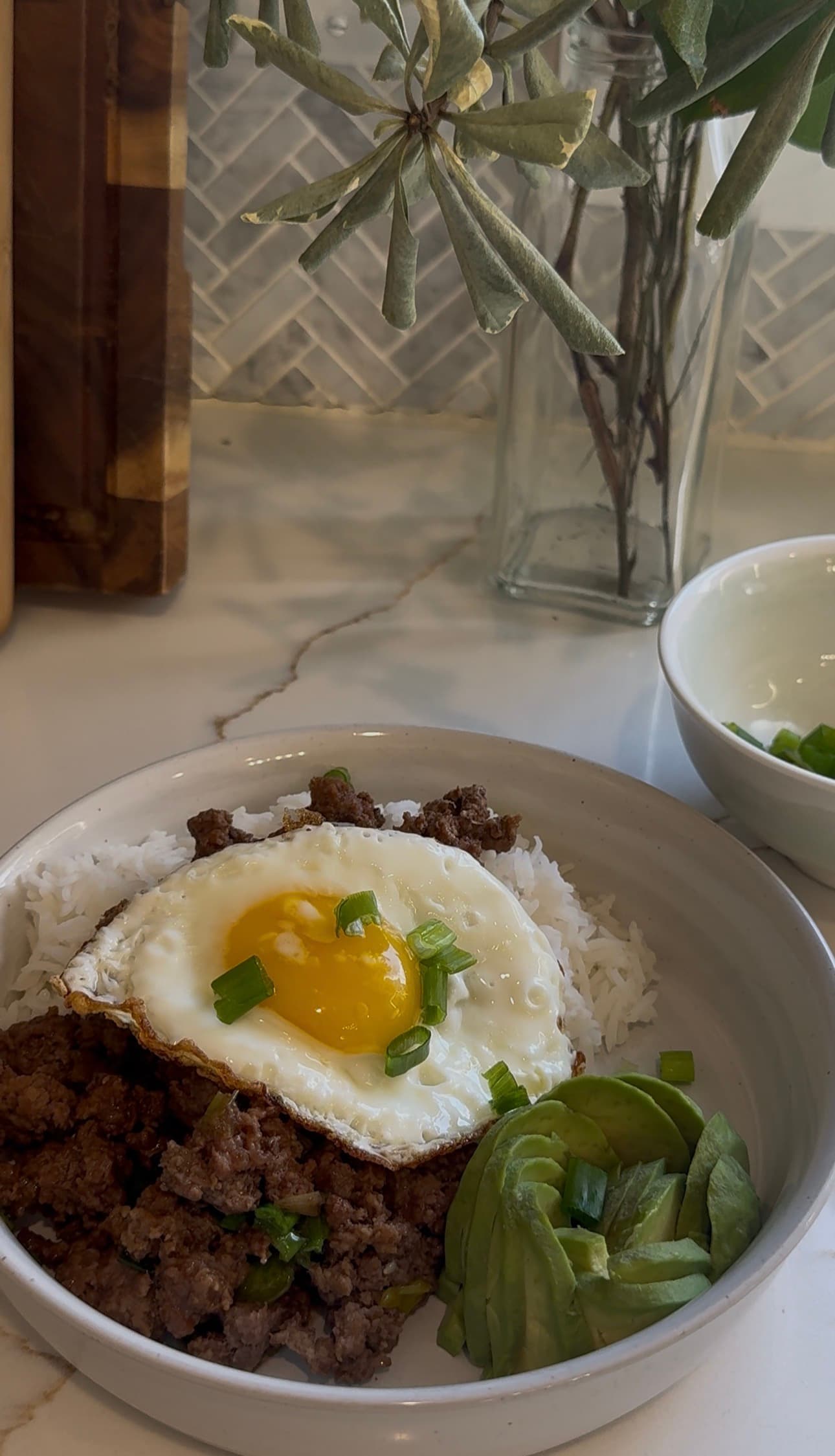 Soyaki beef bowl