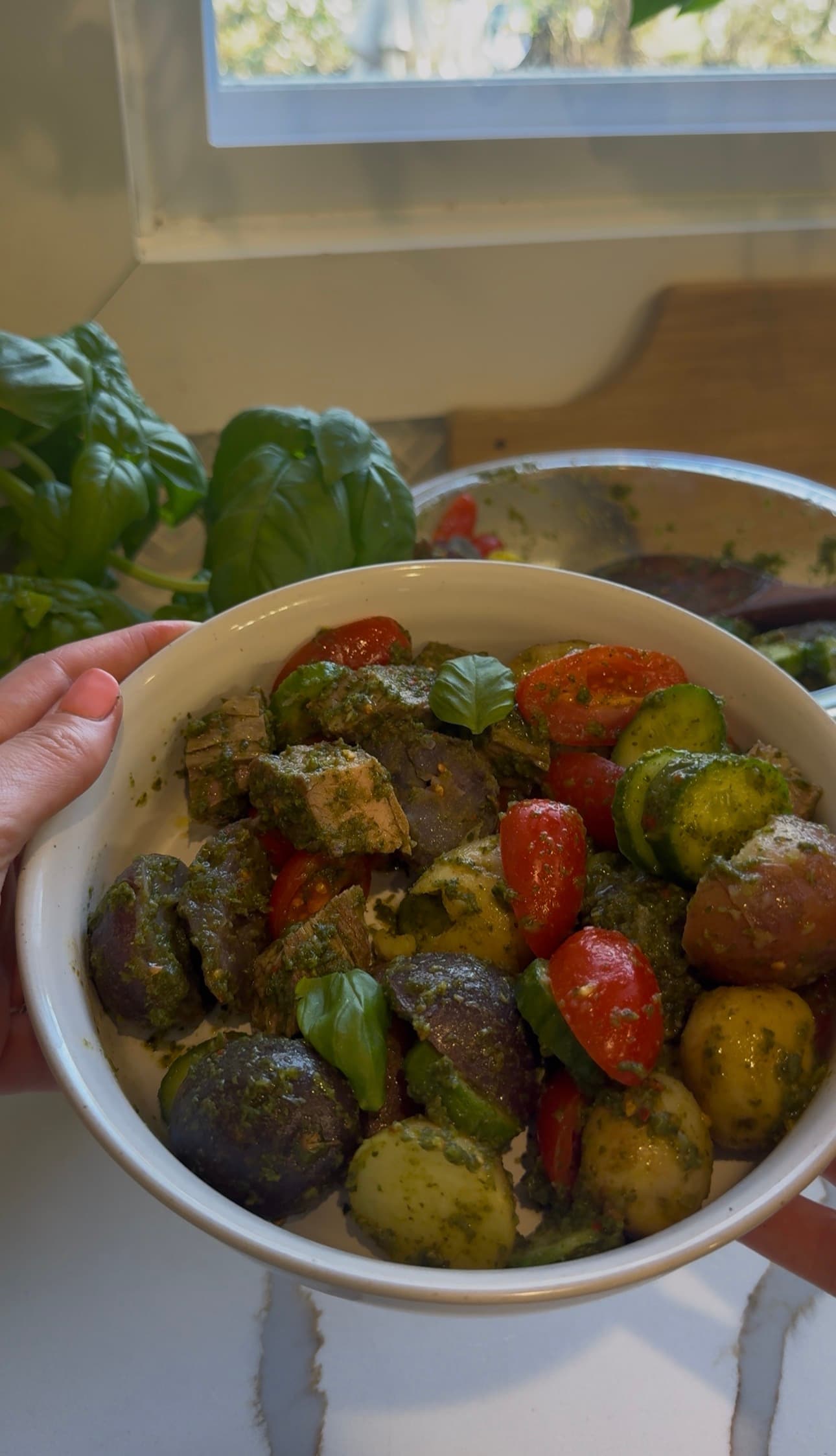 Chimichurri Steak Salad
