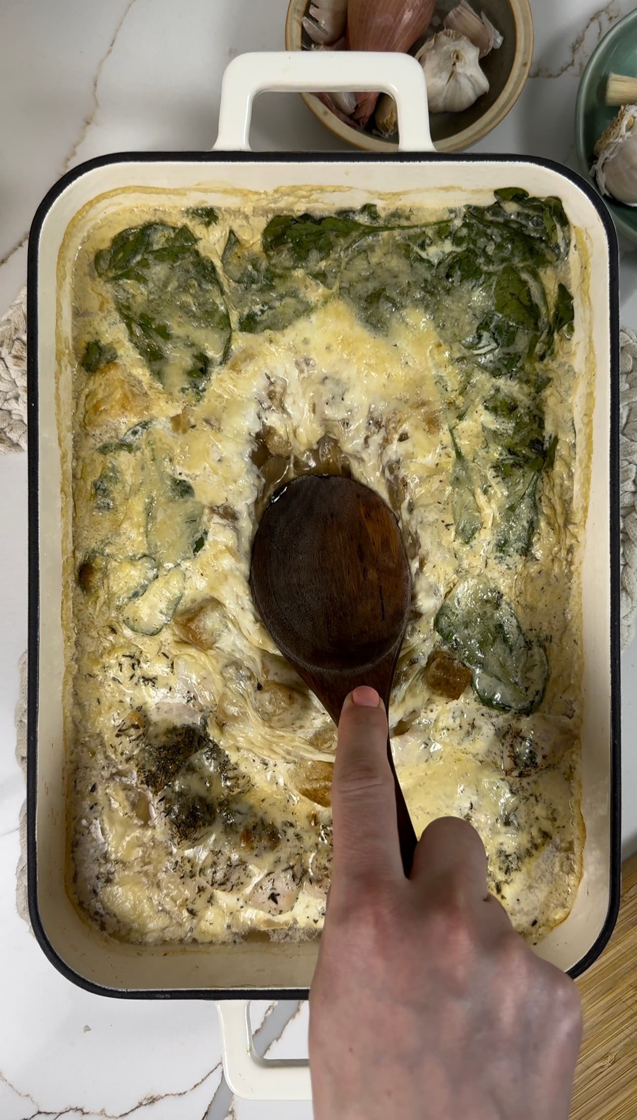 French Onion Chicken Orzo