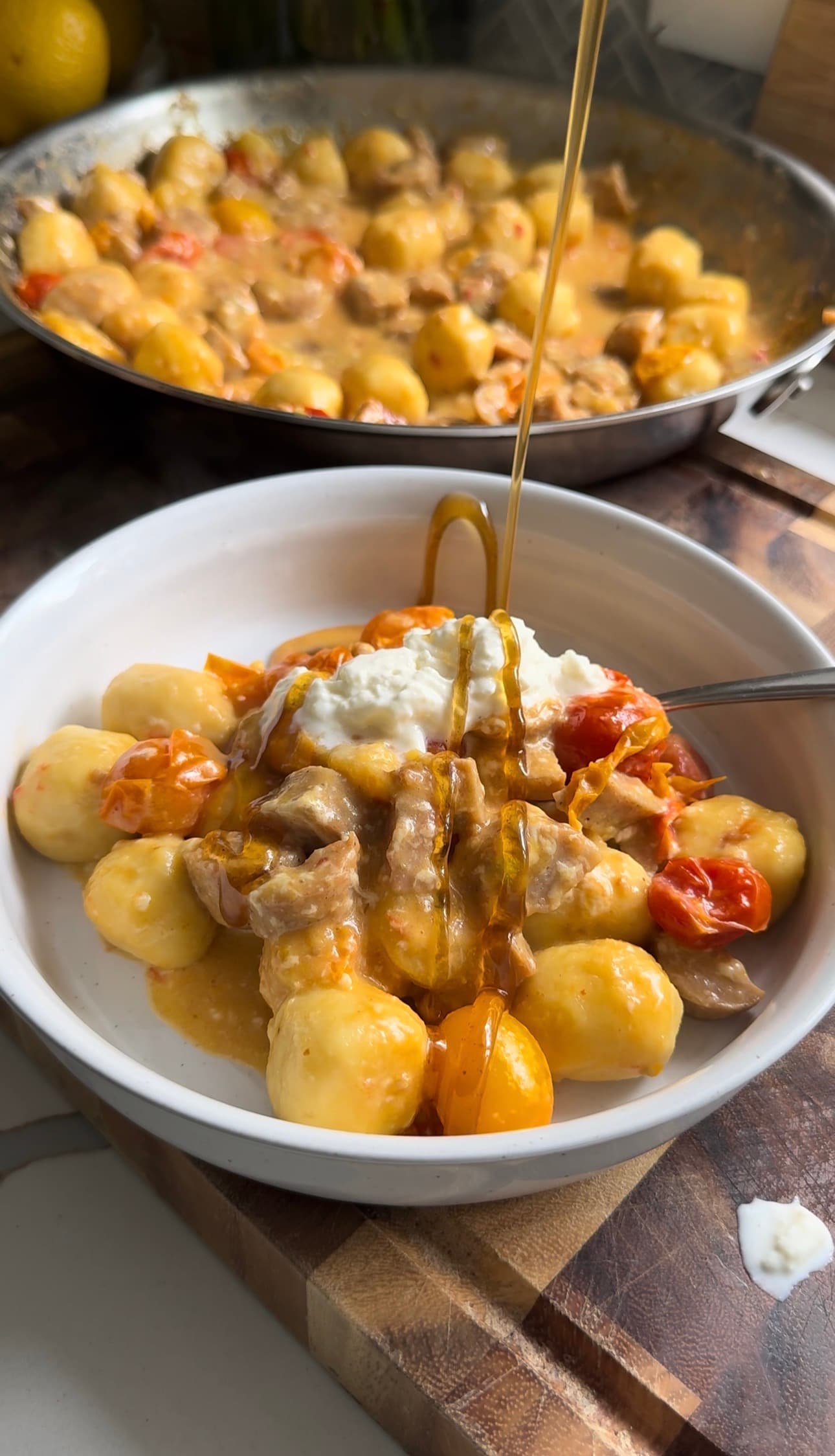 Burrata Tomato Gnocchi