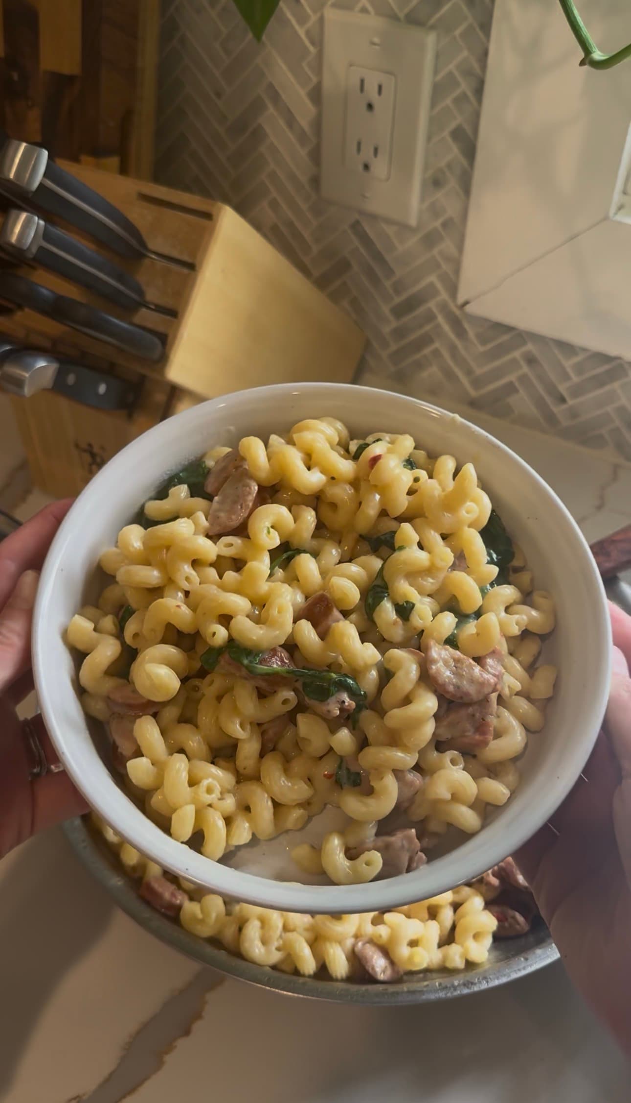Unexpected Cheddar Mac and Cheese