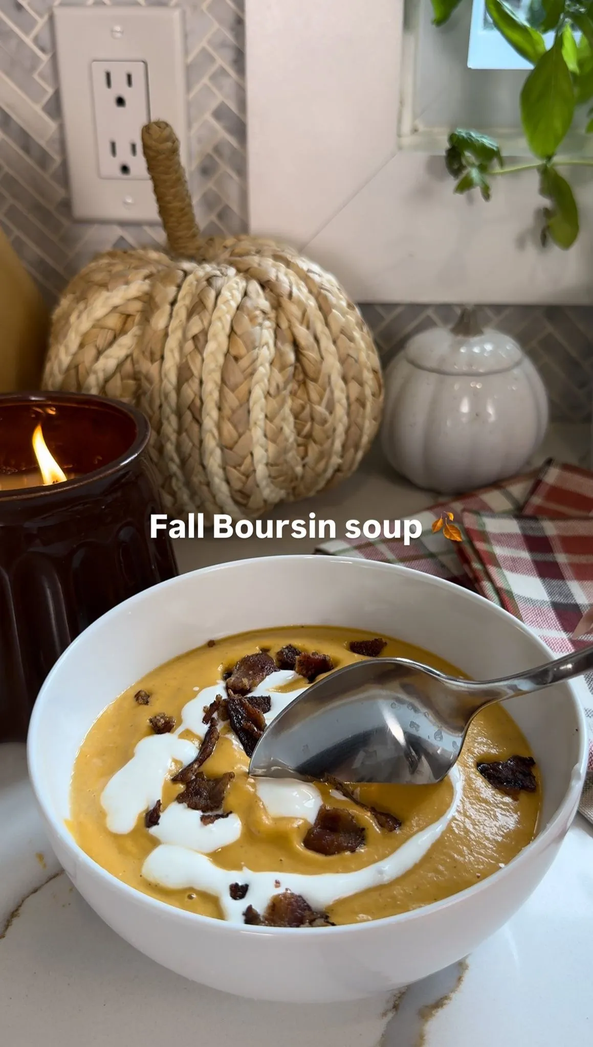 Fall Boursin Soup