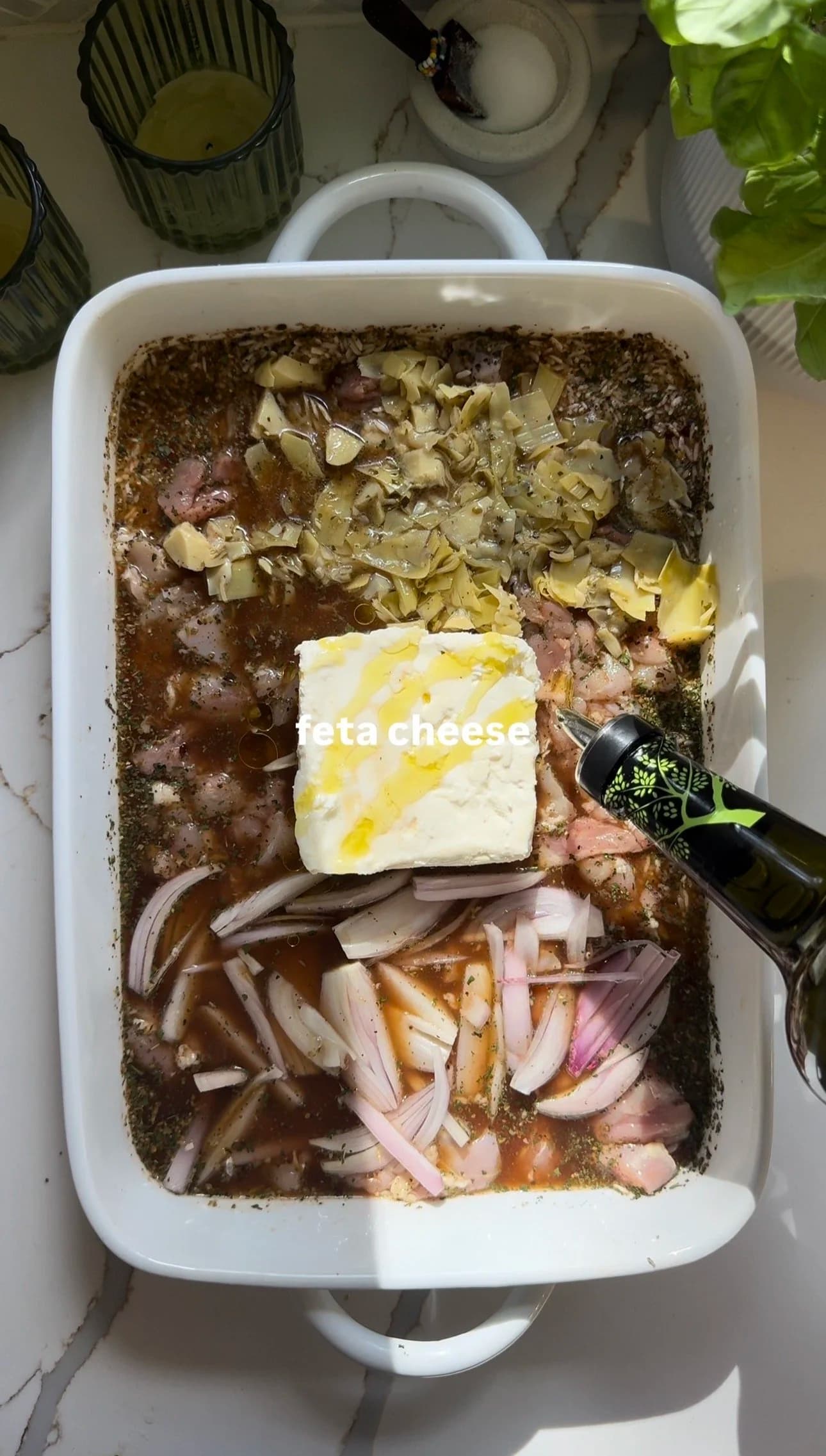 Chicken And Feta Rice