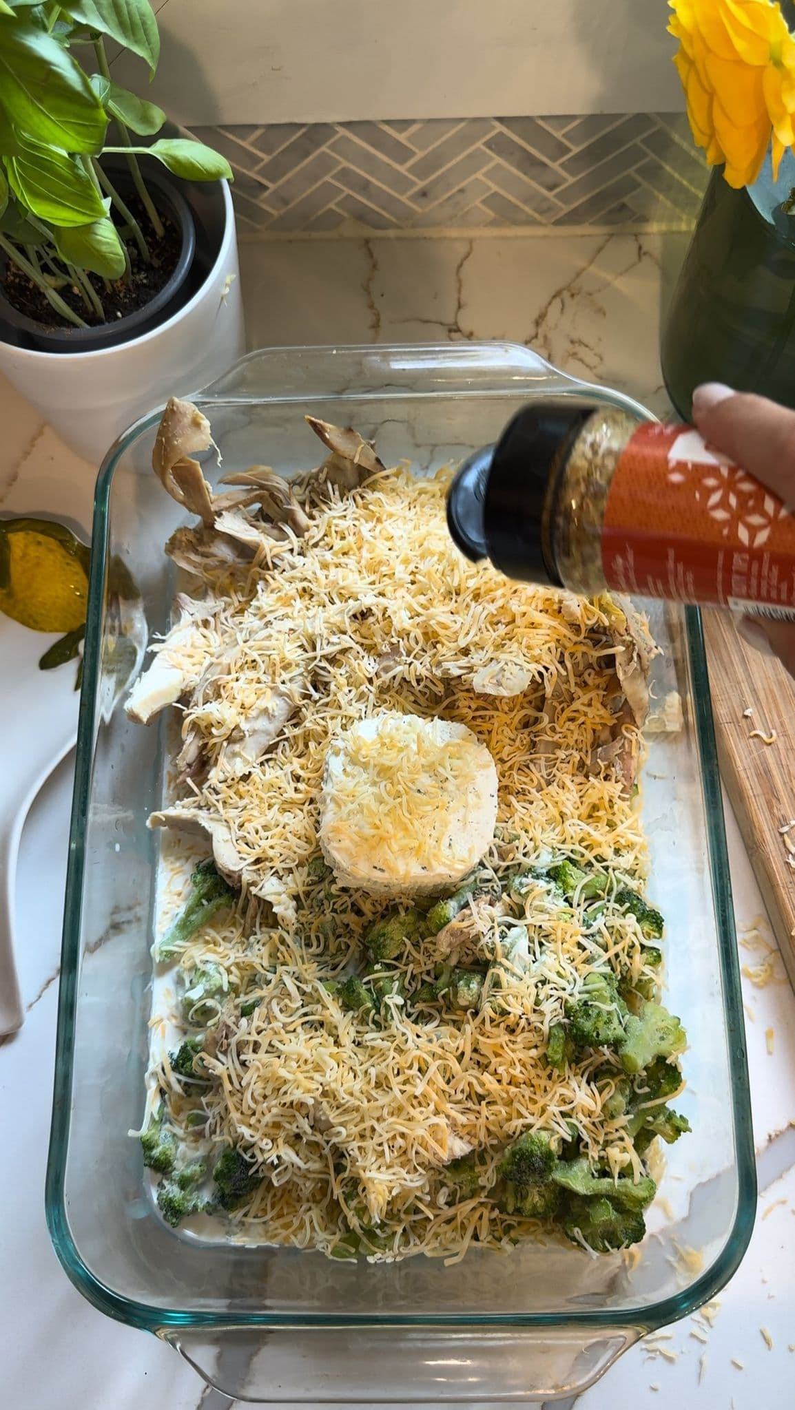 Boursin Chicken and Rice Bake