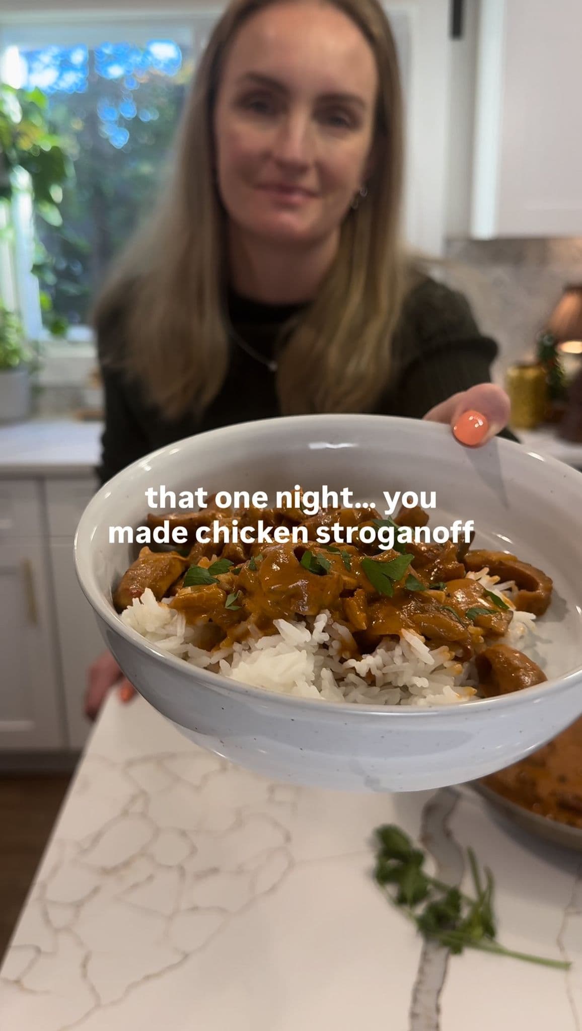 Chicken Stroganoff