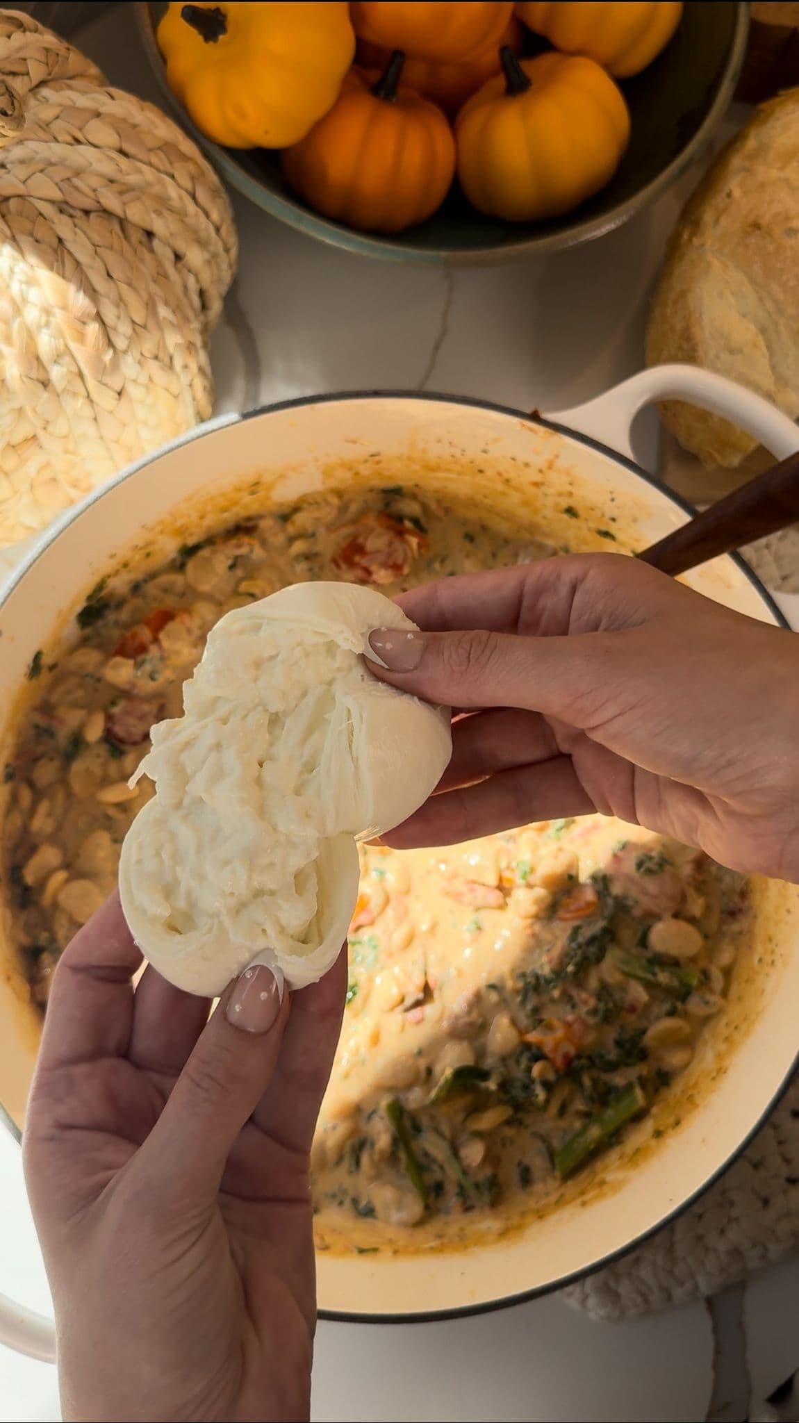 Marry Me Butter Beans and Burrata