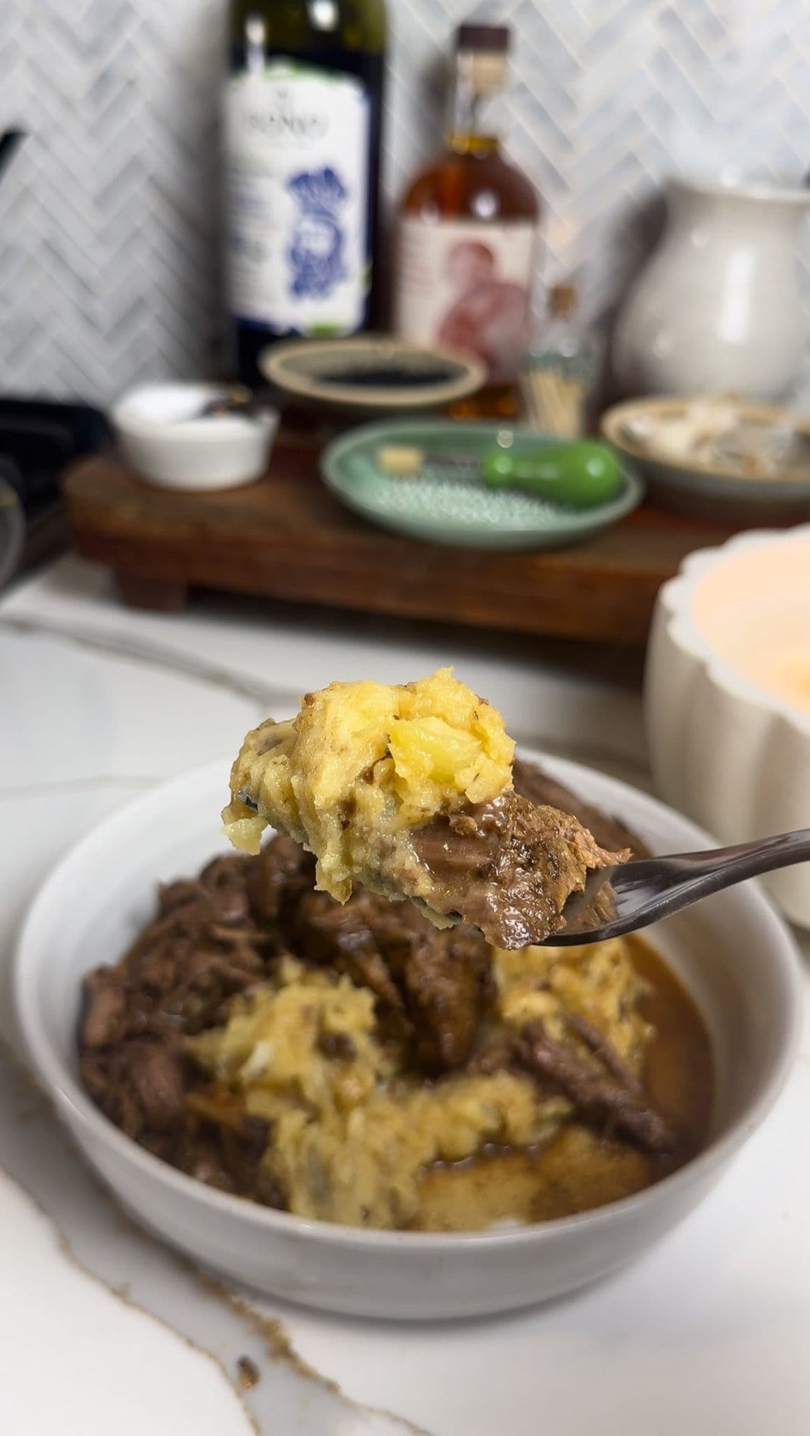 Skillet Mashed Potatoes